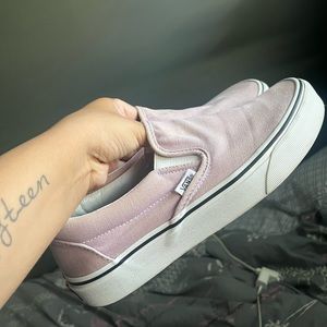 Purple lavender Vans